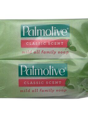 Palmolive Bath Bar Soap, Classic Scent 3.20 oz, 2 Pack